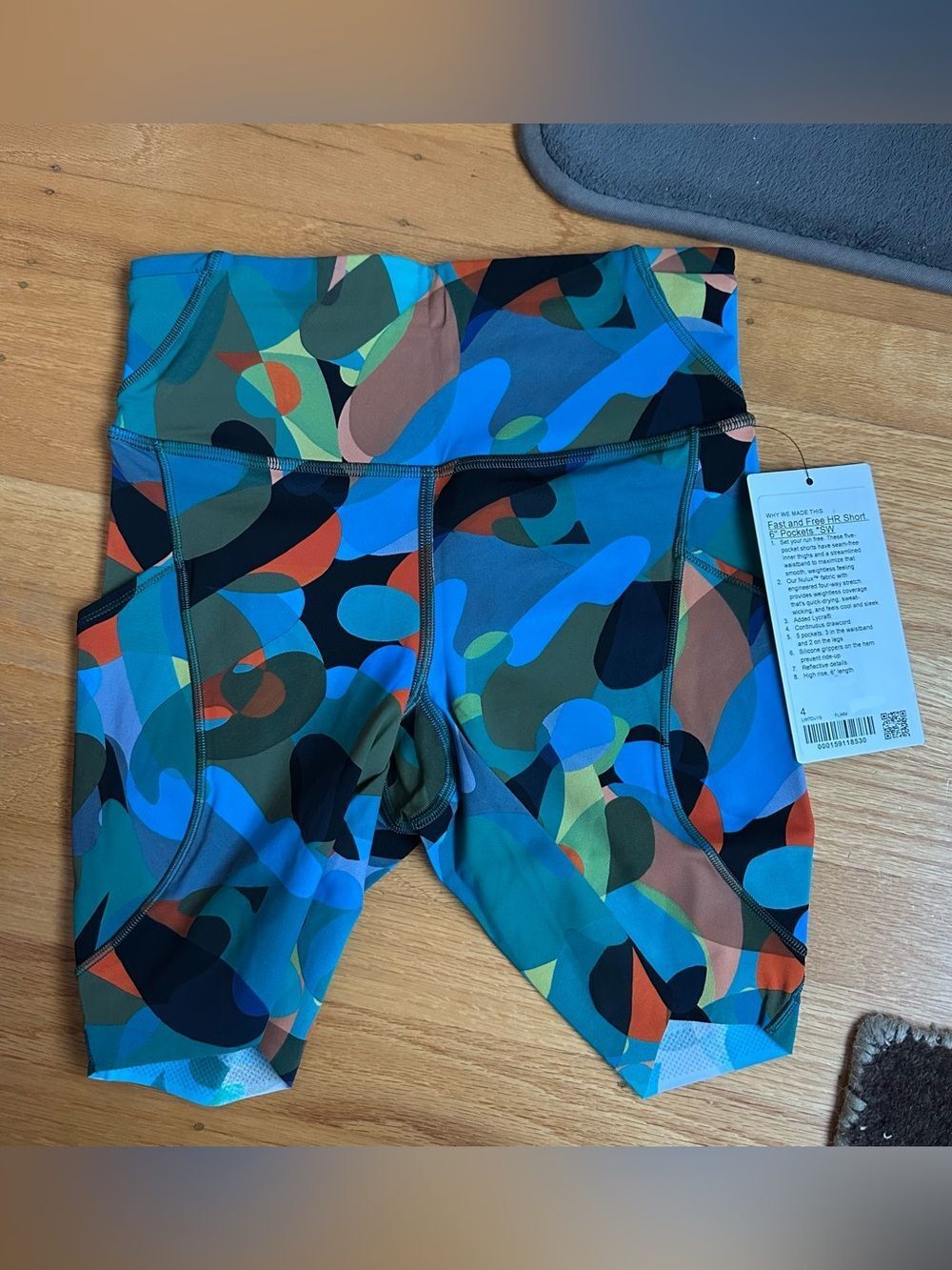 lululemon size 4 SeaWheeze 2026 Fast Free HR Short 6” with Pockets - Picture 2 of 7